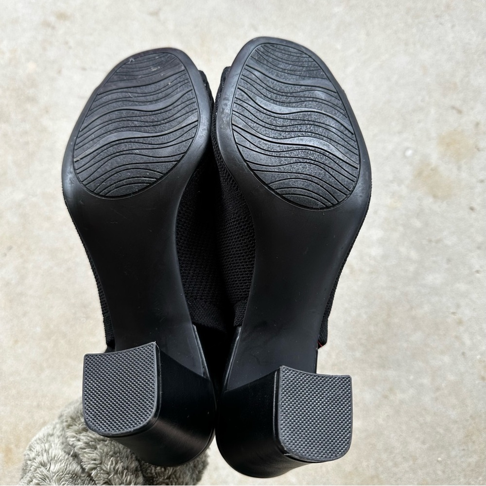 Impo Vonya Stretchy Knit Black Sandal Women’s Size 9 - Picture 10 of 10